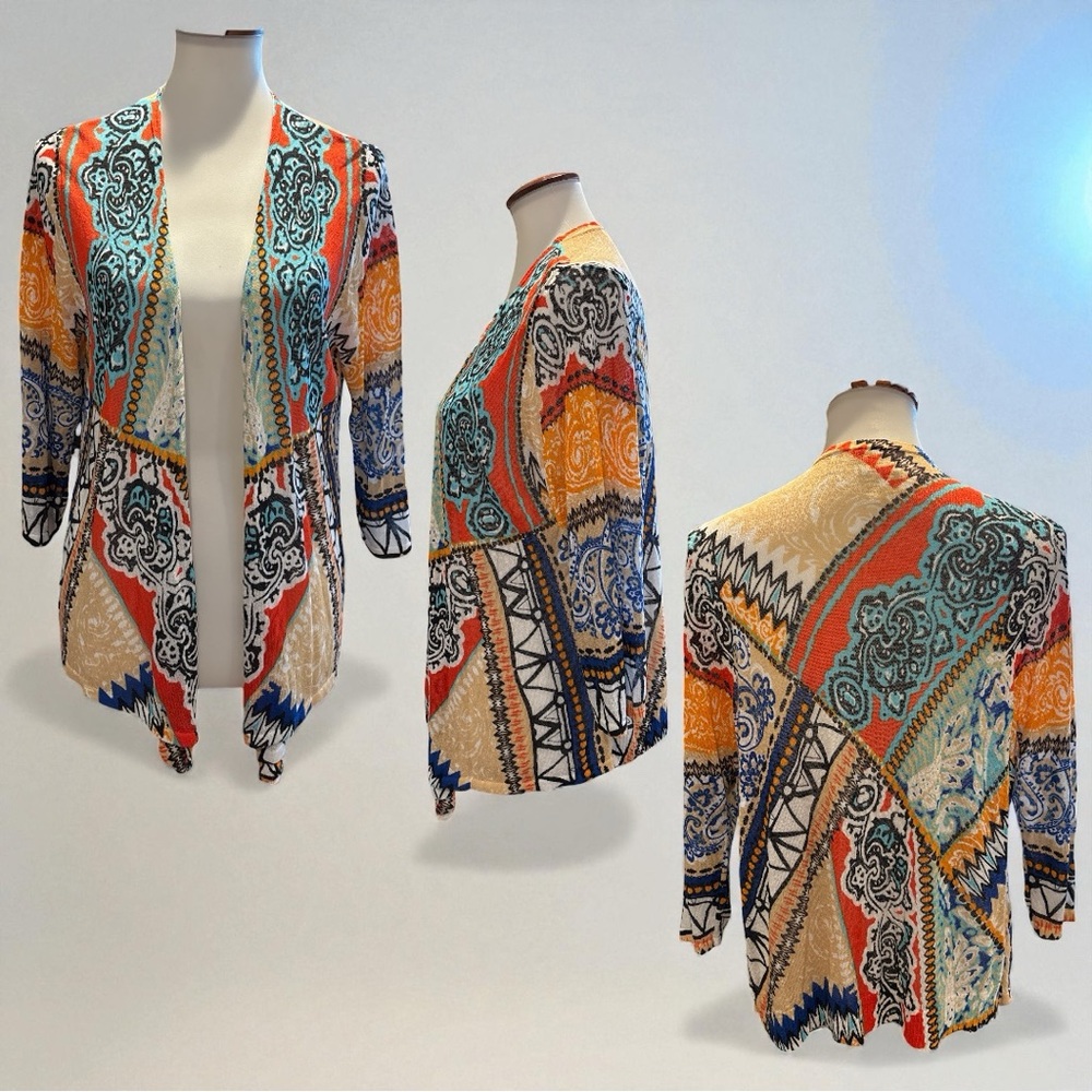 Chico's 3 Piece Top Bundle. Jacket Size 2. Wrap S… - image 5